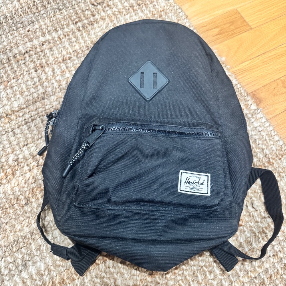 Hershel toddler mini black backpack